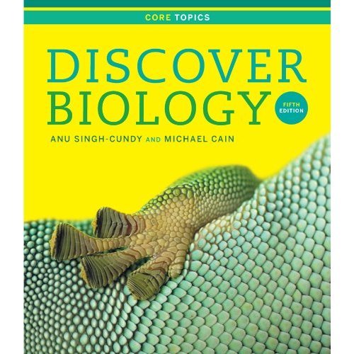 9780393125696: Discover Biology Custom Edition University of Texas (custom edition University of Texas)