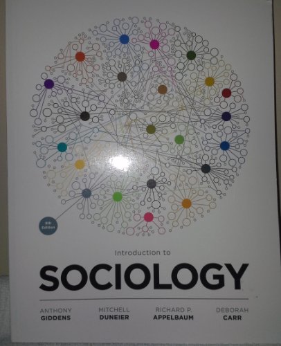 Imagen de archivo de Introduction to Sociology (Sociology 1) a la venta por Better World Books