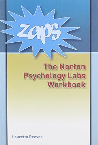 Stock image for Zaps: Norton Psychology Labs Workbook and Password Card for sale by Green Street Books