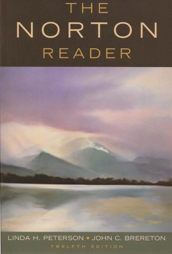 Imagen de archivo de The Norton Reader, Twelfth Edition (Western Carolina) a la venta por Irish Booksellers