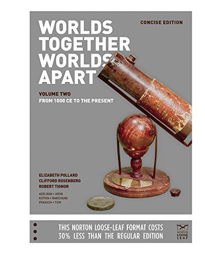 Stock image for Worlds Together, Worlds Apart: A History of the World: From the Beginnings of Humankind to the Present for sale by HPB-Red