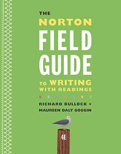 Beispielbild fr The Norton Field Guide to Writing with Readings zum Verkauf von Better World Books