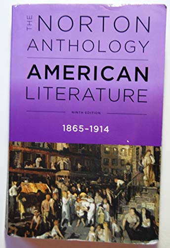 Beispielbild fr The Norton Anthology of American Literature zum Verkauf von BooksRun