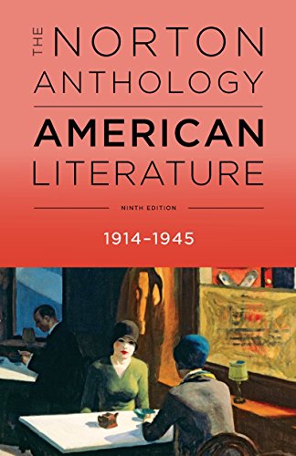 Beispielbild fr The Norton Anthology of American Literature - Vol D: 1914    1945 zum Verkauf von AwesomeBooks