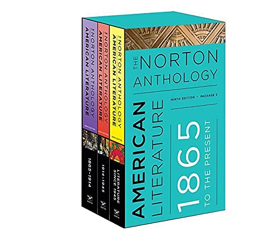 Imagen de archivo de The Norton Anthology of American Literature (Norton Anthology of American Literature, package 2) a la venta por Textbooks_Source