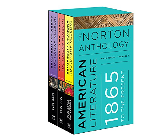 Stock image for The Norton Anthology of American Literature (Norton Anthology of American Literature, package 2) for sale by BooksRun