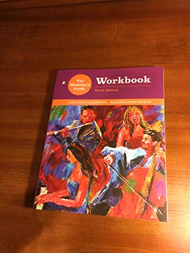 Stock image for The Musician's Guide to Theory and Analysis Workbook for sale by Jenson Books Inc