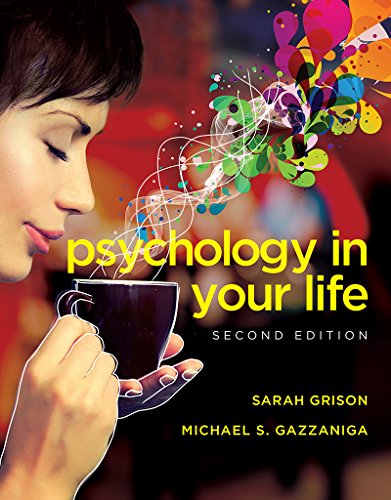 Imagen de archivo de Psychology in Your Life a la venta por Orion Tech