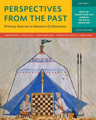 Imagen de archivo de Perspectives from the Past: Primary Sources in Western Civilizations (Sixth Edition) (Vol. Volume 1) a la venta por SecondSale