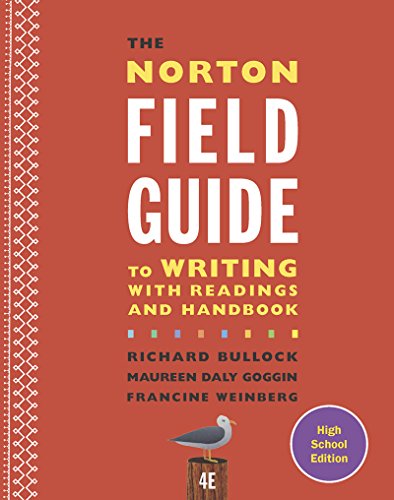 Beispielbild fr The Norton Field Guide to Writing with Readings and Handbook zum Verkauf von SecondSale