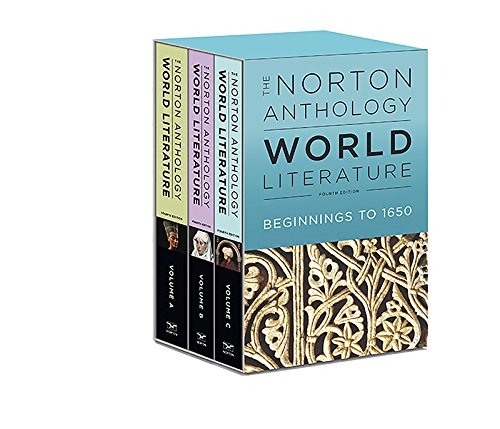 Stock image for The Norton Anthology of World Literature (Fourth Edition) (Vol. Package 1: Volumes A, B, C) for sale by booksdeck