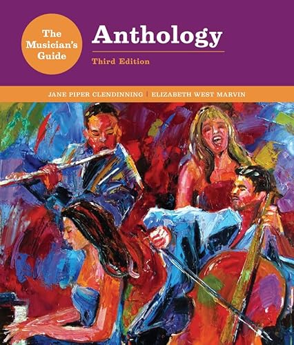 Imagen de archivo de The Musician's Guide to Theory and Analysis Anthology a la venta por Better World Books