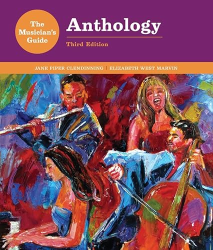 9780393283198: Anthology for The Musician's Guide to Theory and Analysis