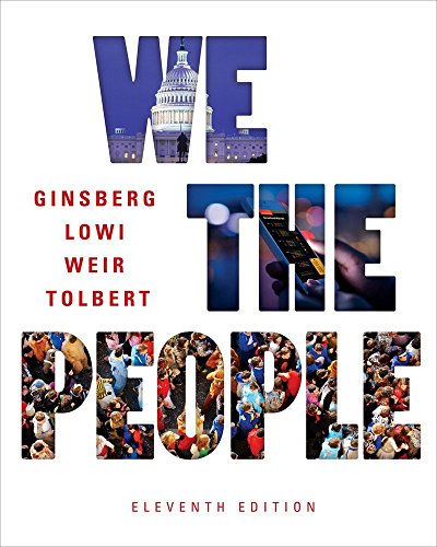 9780393283624: We the People: An Introduction to American Politics