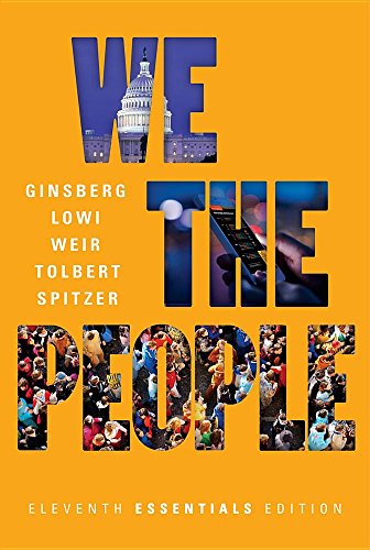 Stock image for We the People (Eleventh Essentials Edition) for sale by Hippo Books