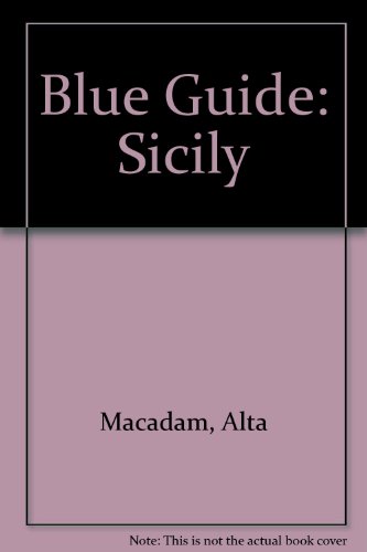 Blue Guide: Sicily (9780393300048) by Macadam, Alta