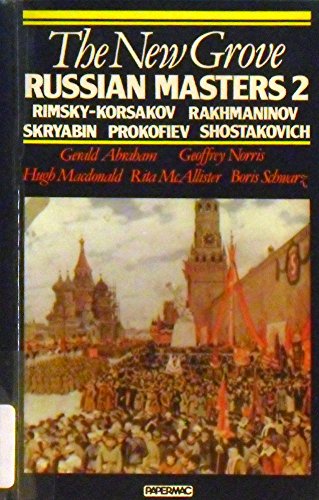 Beispielbild fr The New Grove Russian Masters, I: Glinka, Borodin, Balakirev, Musorgsky, Tchaikowvsky (New Grove Biography Series) zum Verkauf von HPB-Diamond