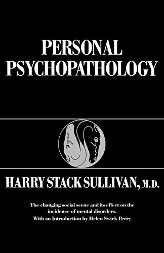 9780393301847: Personal Psychopathology: Early Formulations