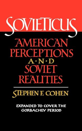 Beispielbild fr Sovieticus : American Perceptions and Soviet Realities zum Verkauf von Better World Books