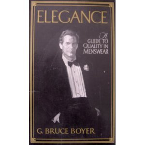 9780393304381: Elegance: A Guide to Quality in Menswear