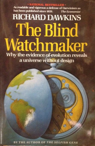 Beispielbild fr Blind Watchmaker Why the Evidence zum Verkauf von Wonder Book