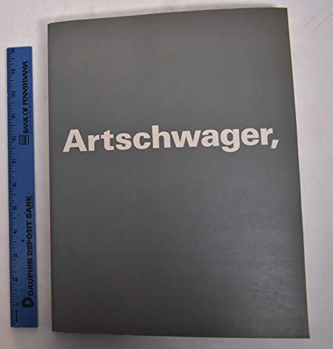 Stock image for Artschwager, Richard. for sale by D & E LAKE LTD. (ABAC/ILAB)