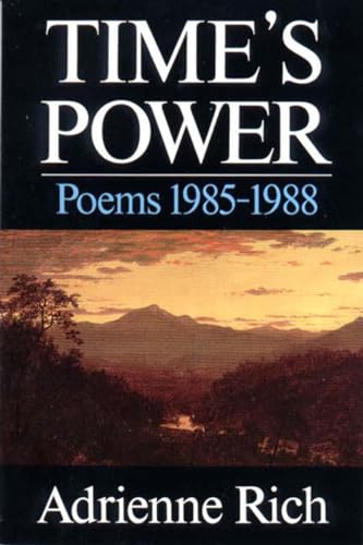 9780393305753: Time's Power: Poems 1985-1988
