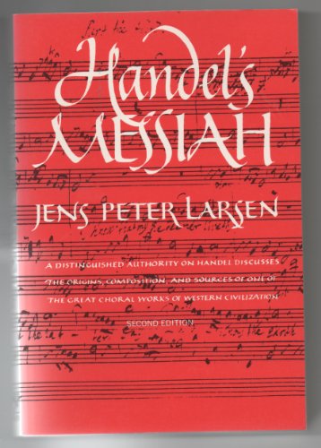 Stock image for Handel's Messiah: Origins, Composition, Sources for sale by SecondSale