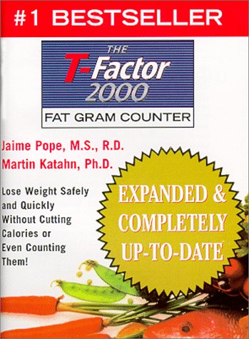 9780393306552: The T-Factor Fat Gram Counter With 3 Week Recording Diary
