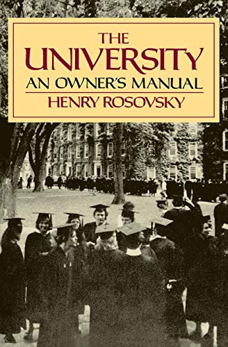 9780393307832: The University: An Owner's Manual