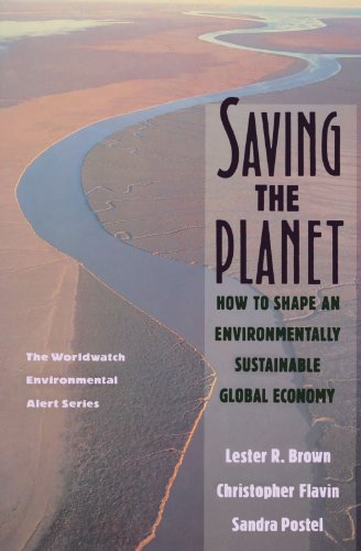 Imagen de archivo de Saving the Planet : How to Shape an Environmentally Sustainable Global Economy a la venta por Better World Books: West