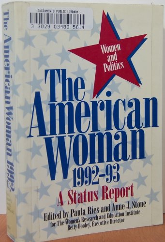 Stock image for The American Woman 1992-93: A Status Report for sale by The Book Cellar, LLC