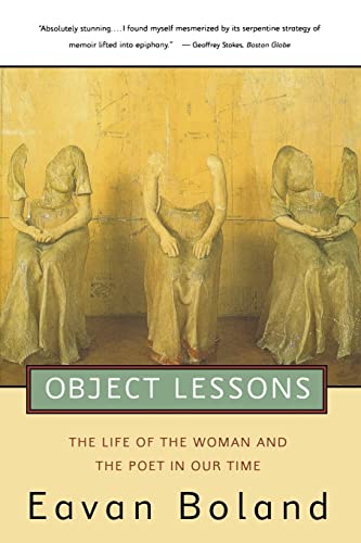 Imagen de archivo de Object Lessons: The Life of the Woman and the Poet in Our Time a la venta por Gulf Coast Books