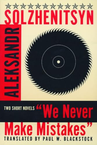 Beispielbild fr We Never Make Mistakes: Two Short Novels zum Verkauf von SecondSale