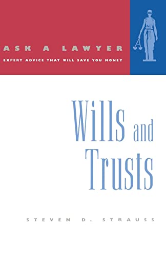 Beispielbild fr Ask a Lawyer : Wills and Trusts zum Verkauf von Better World Books