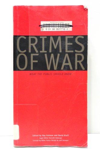 Stock image for Crimes of War : What the Public Should Know for sale by Books Unplugged