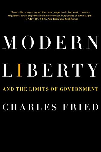 Imagen de archivo de Modern Liberty: And the Limits of Government (Issues of Our Time) a la venta por Wonder Book