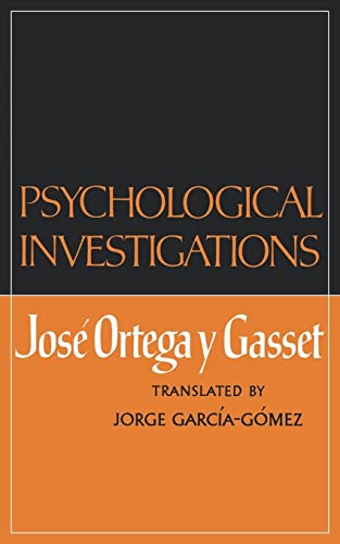 Imagen de archivo de Psychological Investigations a la venta por Revaluation Books