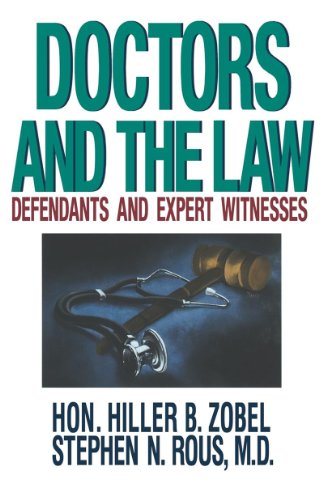 Beispielbild fr Doctors and the Law: Defendants and Expert Witnesses zum Verkauf von Phatpocket Limited
