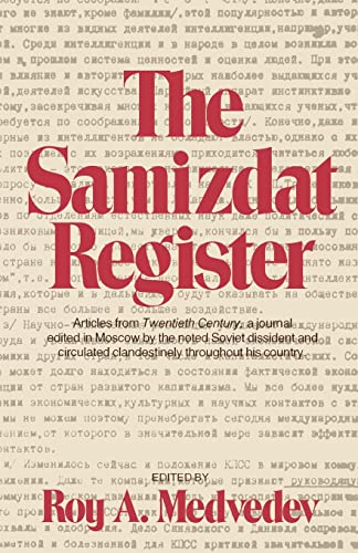 Beispielbild fr Samizdat Register zum Verkauf von Reuseabook