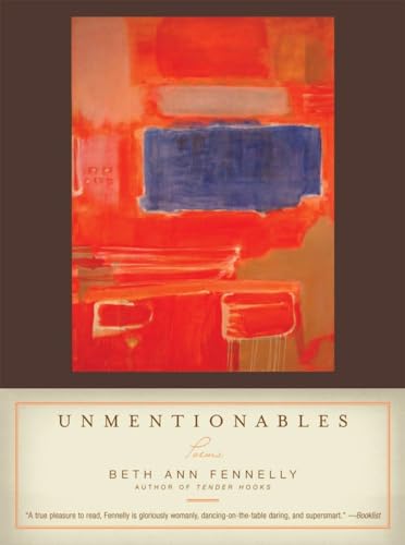 Beispielbild fr Unmentionables: Poems zum Verkauf von Wonder Book