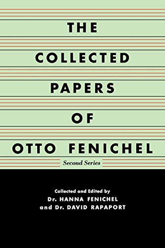 The Collected Papers of Otto Fenichel (9780393337426) by Fenichel M.D., Otto