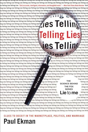 Beispielbild fr Telling Lies : Clues to Deceit in the Marketplace, Politics, and Marriage zum Verkauf von Better World Books