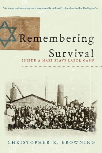 Imagen de archivo de Remembering Survival: Inside a Nazi Slave-Labor Camp a la venta por Goodwill Books