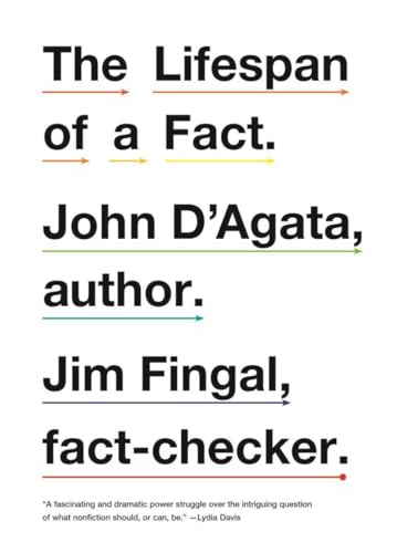 Beispielbild fr Lifespan of a Fact zum Verkauf von Ergodebooks