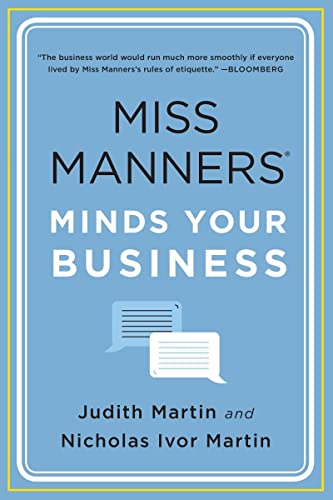 Imagen de archivo de Miss Manners Minds Your Business a la venta por Better World Books: West