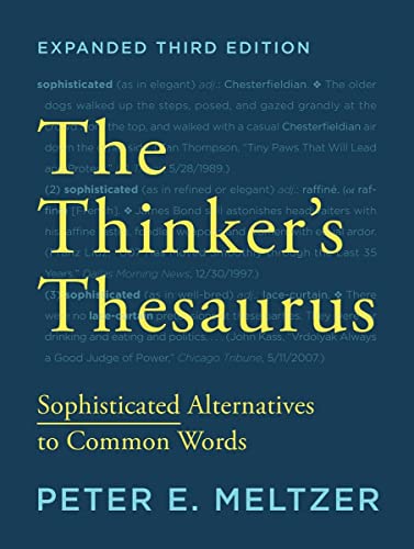Imagen de archivo de The Thinker's Thesaurus a la venta por Blackwell's