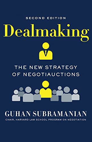 Beispielbild fr Dealmaking: The New Strategy of Negotiauctions zum Verkauf von WorldofBooks