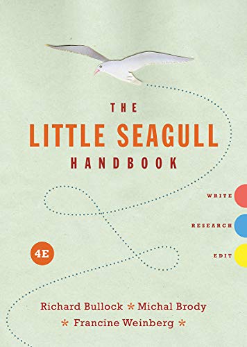 Beispielbild fr Little Seagull Handbook zum Verkauf von A Team Books