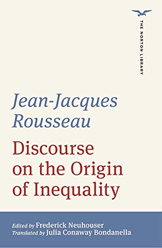 Imagen de archivo de Discourse on the Origin of Inequality (The Norton Library) a la venta por GF Books, Inc.